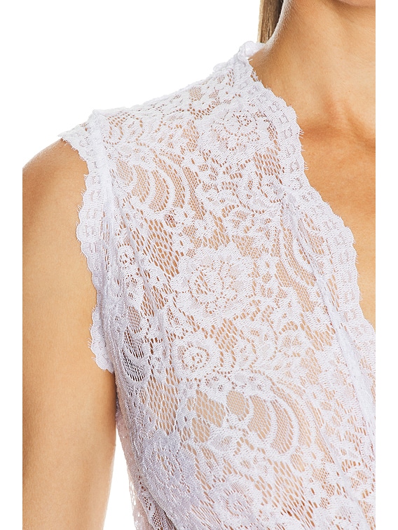 triple loop knit dress Sid Neigum Lace in White 3 piece