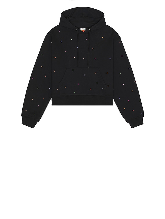 Sky High Farm Workwear Studded Hoodie in Black | FWRD