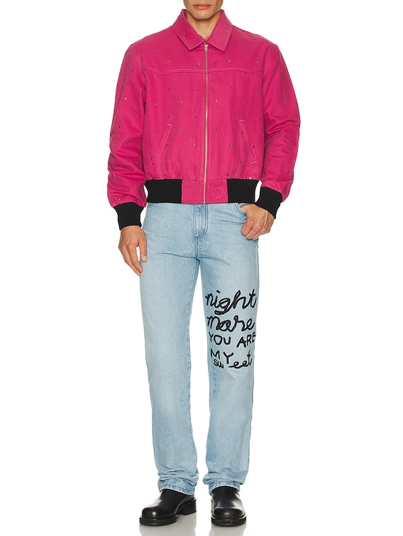 Studded Work Jacket Woven