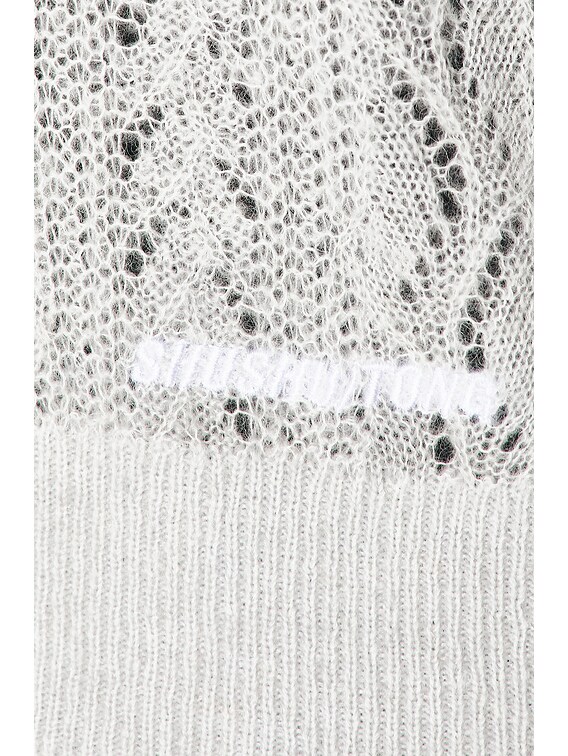 Shushu/Tong V Neck Sweater in grey | FWRD