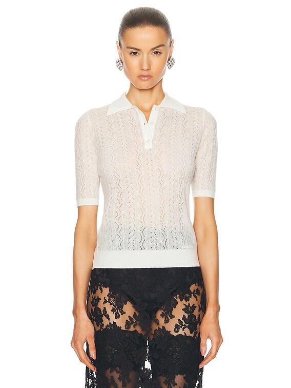 新品☆toteme☆Knot short-sleeve top