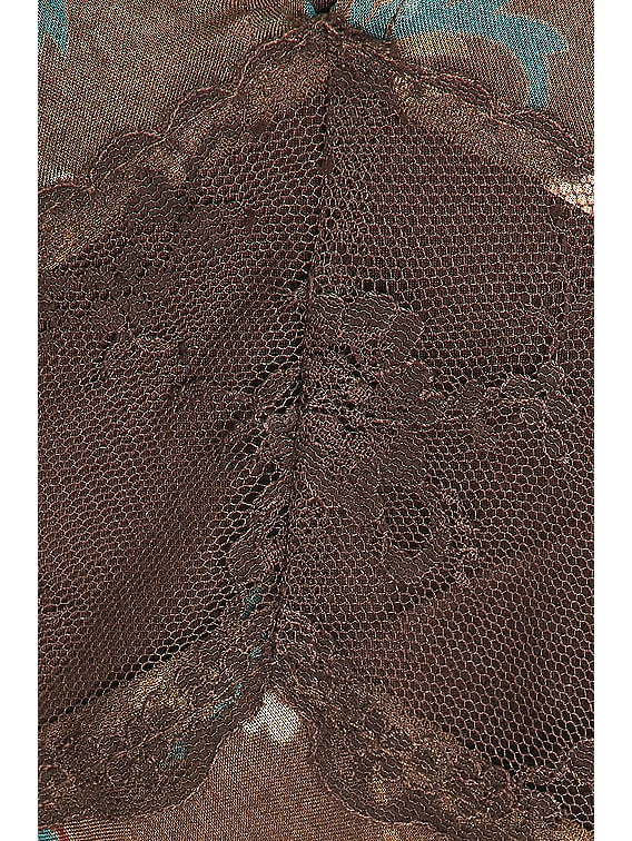 SIR. KLEID AVELLINO in Chocolate Fiore Print | FWRD SIR. KLEID AVELLINO in Chocolate Fiore Print | FWRD