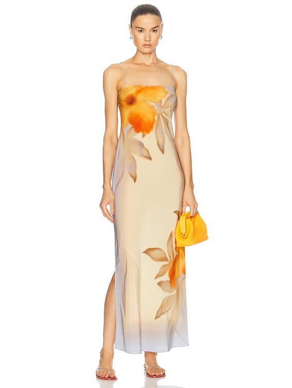 SIR. Serene Slip Dress in Sequoia Floral | FWRD