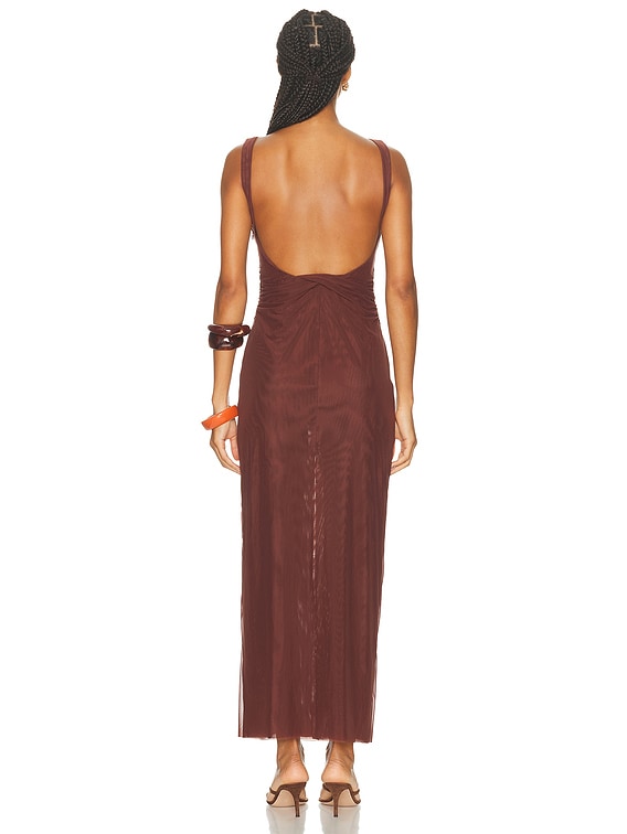 Jacques Twist Midi Dress
