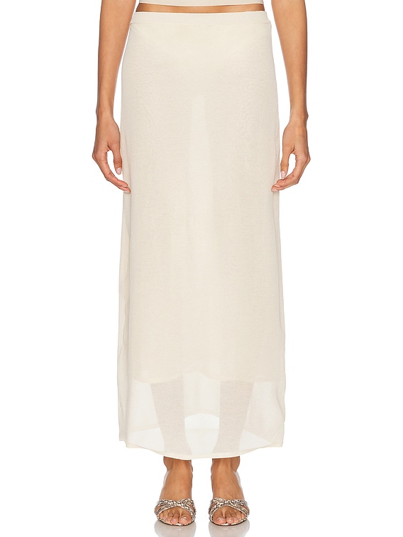 SIR. Peregrine Layered Skirt in Shell | FWRD