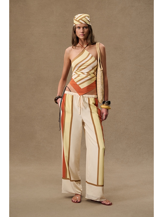 For Fwrd Isola Scarf Top