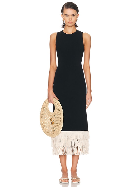 adelia ruffle midi dress Adelia One Shoulder Midi Dress