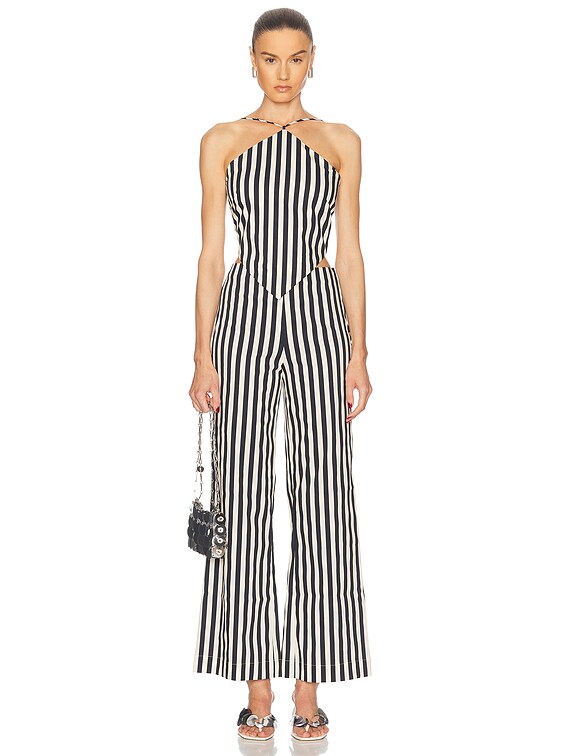 Kit Poplin Tie Top