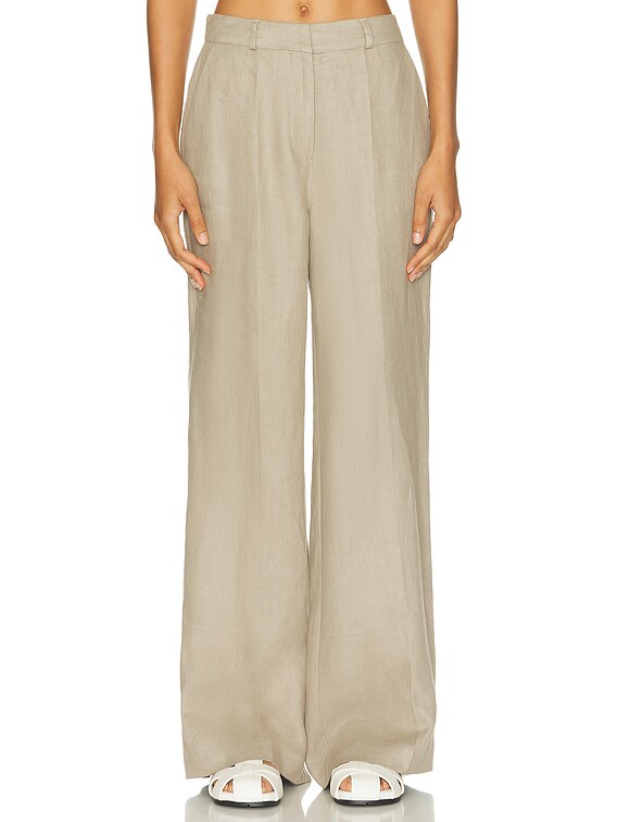 Skall Studio Pirette Trouser in Twig Grey | FWRD