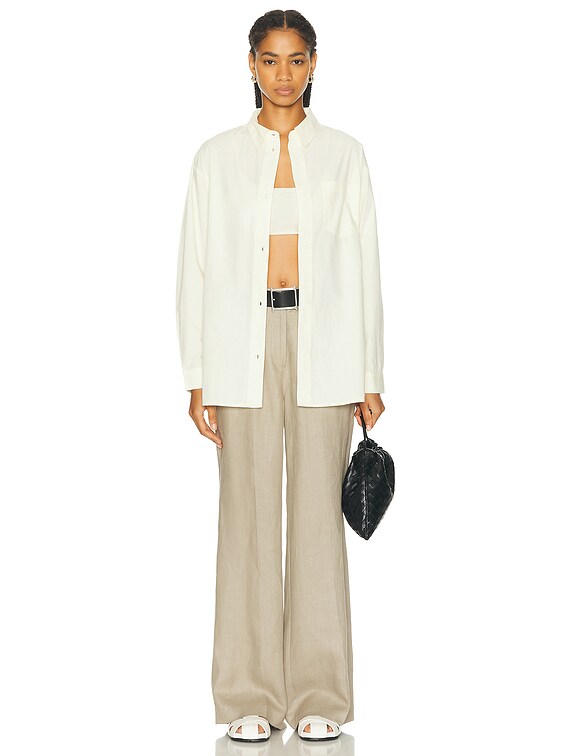 Skall Studio Pirette Trouser in Twig Grey | FWRD