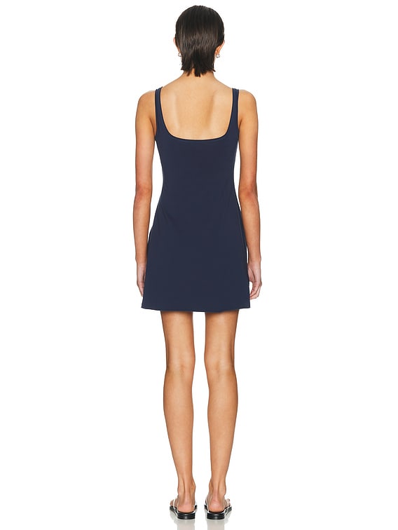 cotton jersey mini dress SKIMS in Navy inv-87