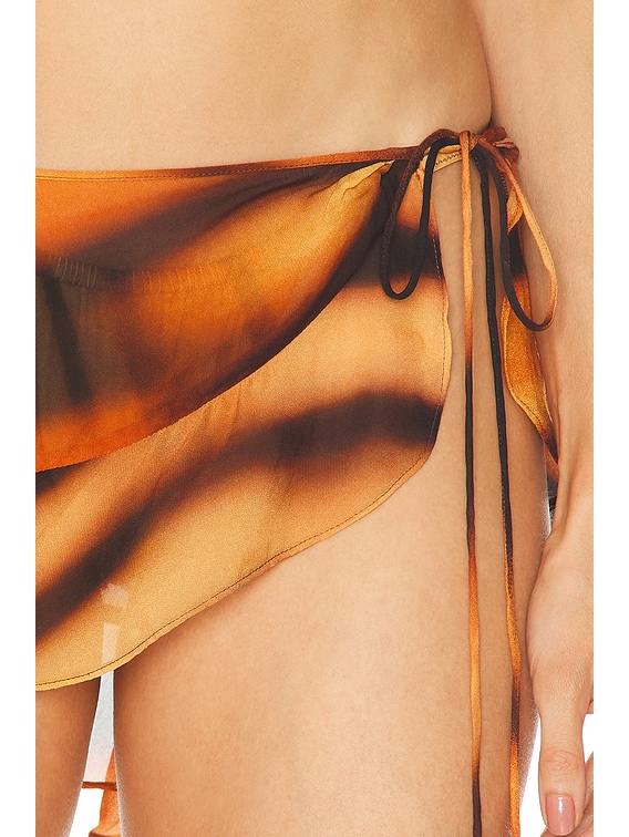 X Cavalli Low Rise Mini Skirt