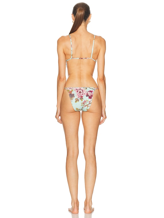 X Cavalli Tie Waist One Piece Swimsuit