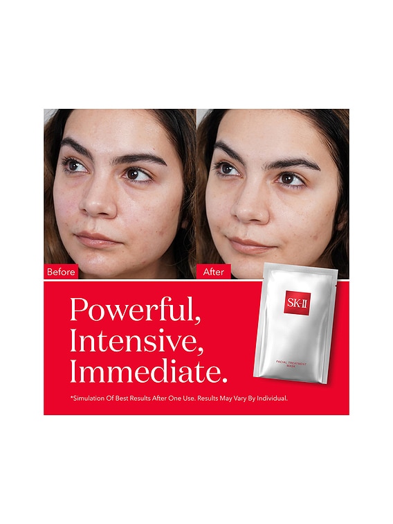 SK-II FACIAL TREATMENT MASK パック 2枚入り8箱 Facial Treatment Mask - Skin Care Sheet Serum Mask | SK-II US