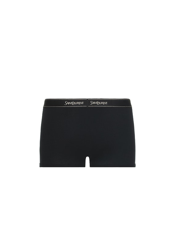 SAINT LAURENT ボクサーショーツ 黒　S SAINT LAURENT ボクサーショーツ 黒 S