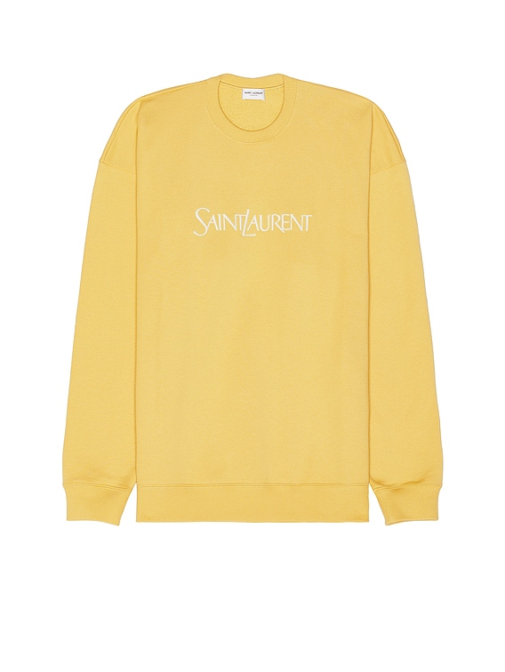その他 Saint Laurent Camel cotton sweatshirt (807761Y36SV 2298) Saint Laurent Camel Cotton Sweatshirt – LOZURI®