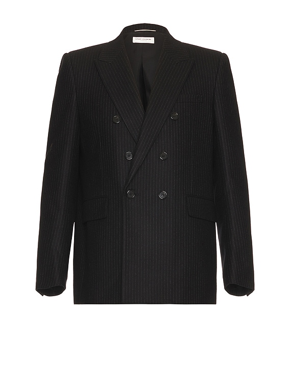 Saint Laurent Blazer in Noir | FWRD