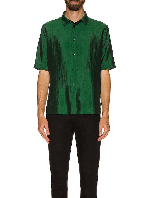 Saint Laurent Shirt in Green | FWRD