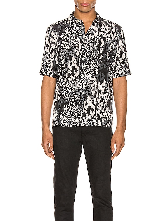 saint laurent short sleeve shirt