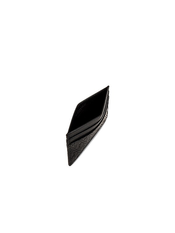 Saint Laurent All Over Monogramme Cardholder in Black | FWRD Saint Laurent All Over Monogramme Cardholder in Black | FWRD