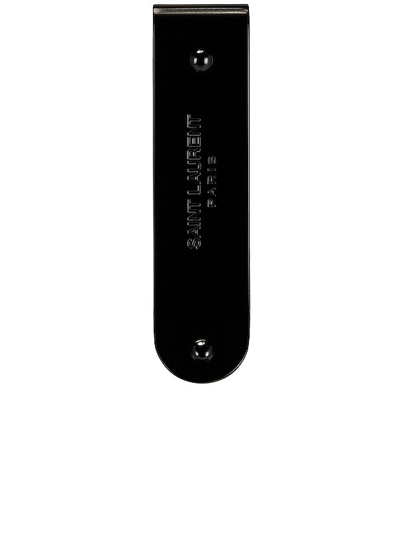 楽天市場】サンローラン SAINT LAURENT マネークリップ ブラック