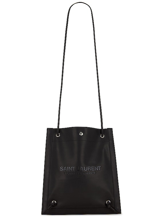 Saint laurent universite outlet bag black