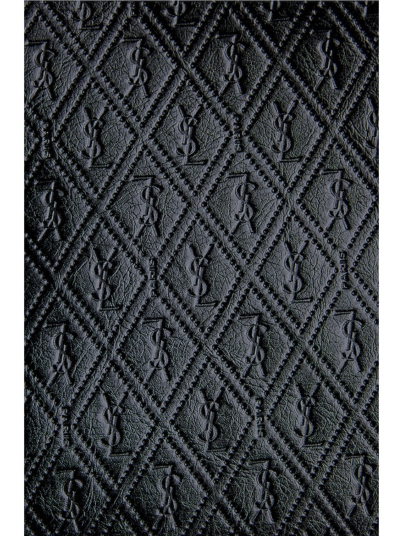 Monogram Embossed Pouch