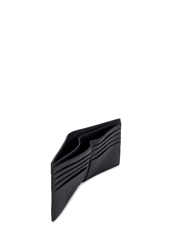 Saint Laurent YSL Wallet in Nero & Nero | FWRD
