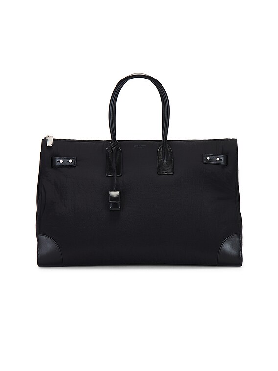 【SAINT LAURENT】SAC DE JOUR DUFFEL BAG sac de jour 48h duffle bag in grained leather | Saint
