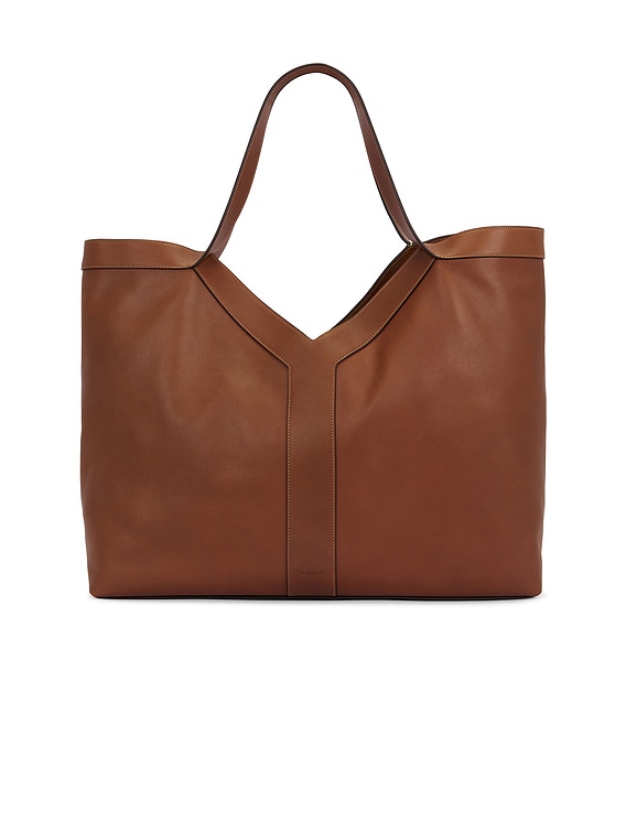 SAINT LAURENT Yラージトート BRICK 美品 Saint Laurent Giant Y Tote in Brick | FWRD