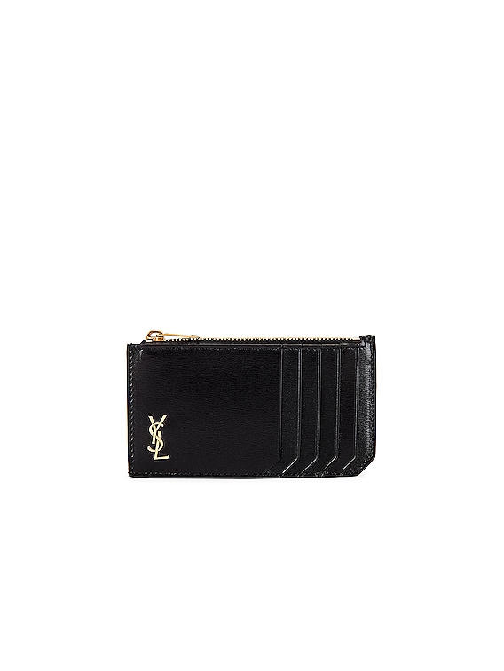 Made in FRANCE Victoire Credit Card Holder in Black (2 credit card slo - La  Perfection Louis