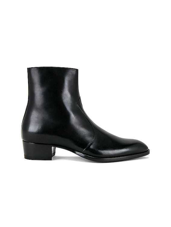 Saint laurent clearance zip boots