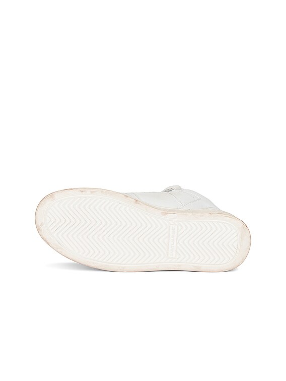 Saint Laurent Jefferson Sneaker in Blanc Optique | FWRD