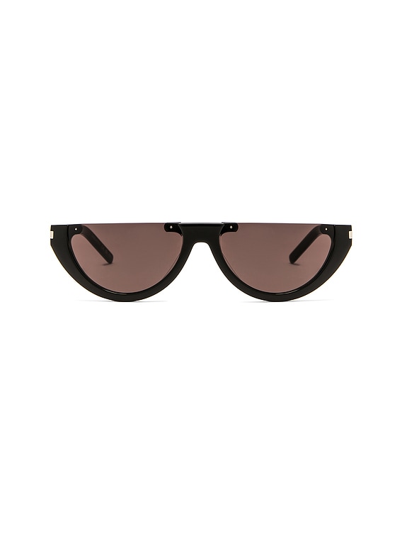 Saint Laurent SL 563 Sunglasses in Black | FWRD Saint Laurent SL 563 Sunglasses in Black | FWRD
