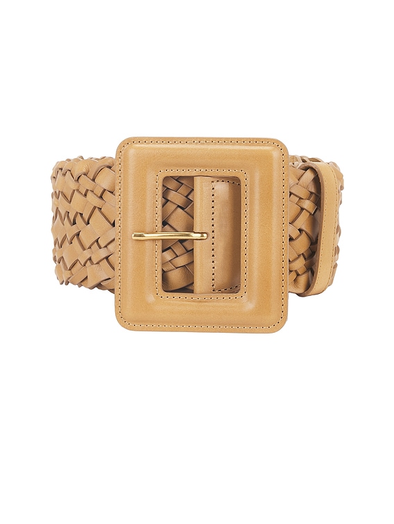 Woven Leather Belt