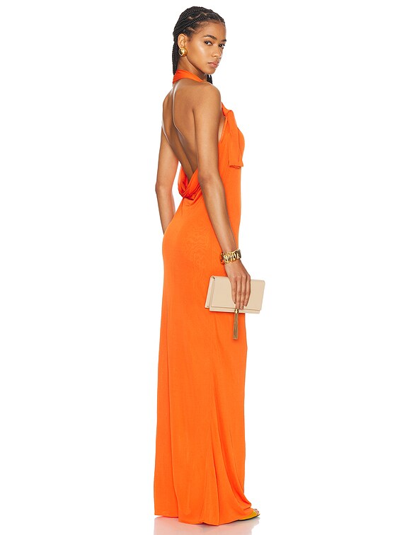Jersey Halterneck Dress