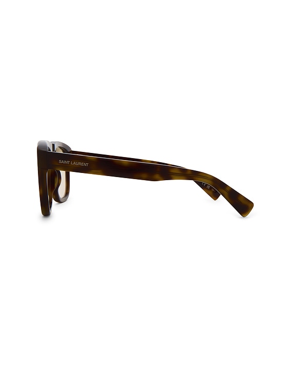 サングラス SAINT LAURENT 'SL 558' sunglasses Brown SL 558 square sunglasses in brown - Saint Laurent | Mytheresa