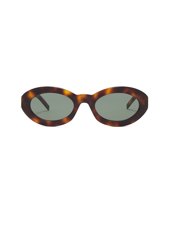 SAINT LAURENT サングラス SLM131F-003 HAVANA / GREEN SAINT LAURENT サングラス SLM131F-003 HAVANA / GREEN (Saint