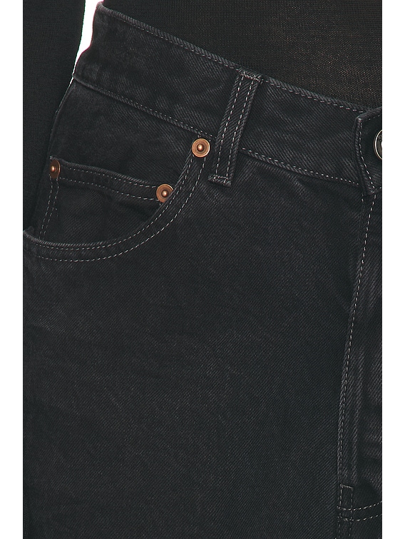 V-Waist Baggy Wide Leg