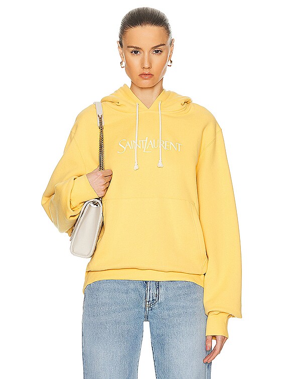 Saint laurent outlet yellow sweatshirt