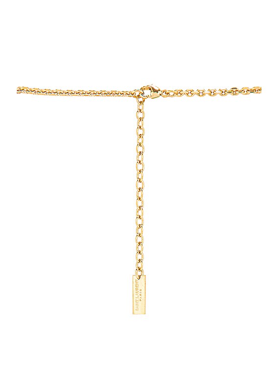 Saint Laurent Chain Necklace in Gold | FWRD