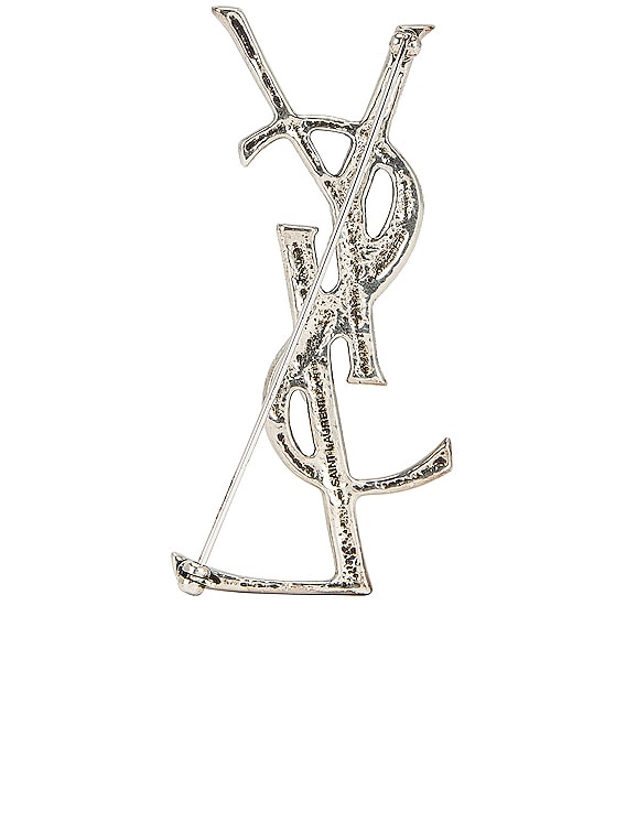 Saint Laurent Opyum Crocodile Brooch w/ Tags