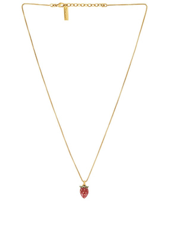 サンローラン ネックレス Saint Laurent ネックレス - Dore, Vert, & Rouge | FWRD