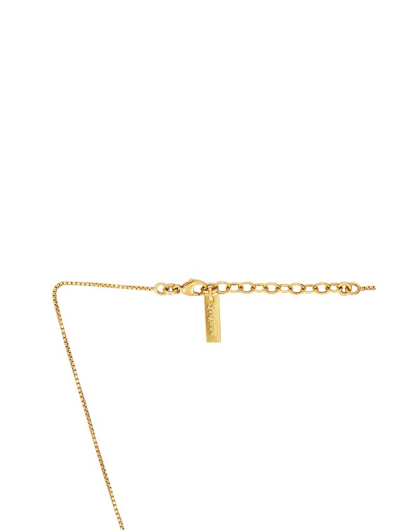 サンローラン ネックレス Saint Laurent ネックレス - Dore, Vert, & Rouge | FWRD