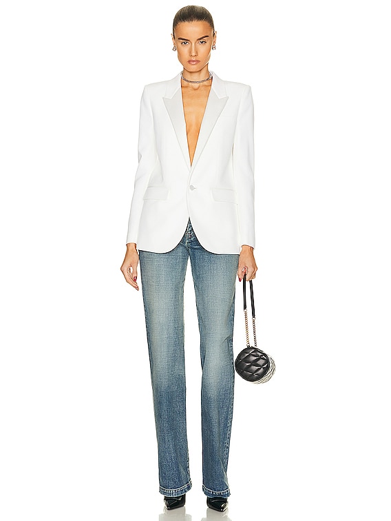 ジャケット Saint Laurent FW25 BLAZER DB (843367Y5K17 2148) Double Breasted Blazer | SAINT LAURENT | elysewalker