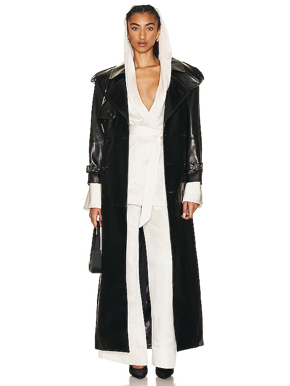Saint Laurent Satin Jacket in Craie | FWRD