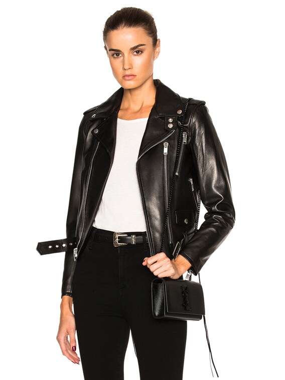 saint laurent motorcycle jacket