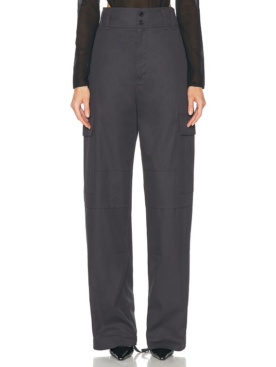 パンツ Saint Laurent WIDE LEG PANTS Saint Laurent Pleated cashmere wide-leg pants Saint Laurent