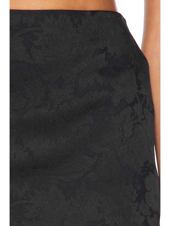 SAINT LAURENT PARIS ミニスカート 黒 2137125J0111 SAINT LAURENT PARIS サンローランパリ ミニスカート レディース
