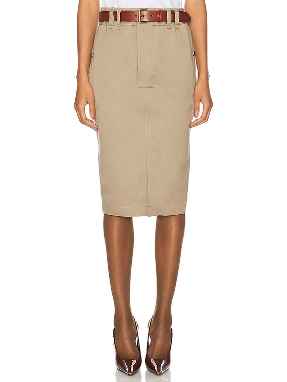 スカート Saint Laurent SS24 PENCIL SKIRT. (785389 Y9I249039) Pencil skirt | Saint Laurent | OTTODISANPIETRO